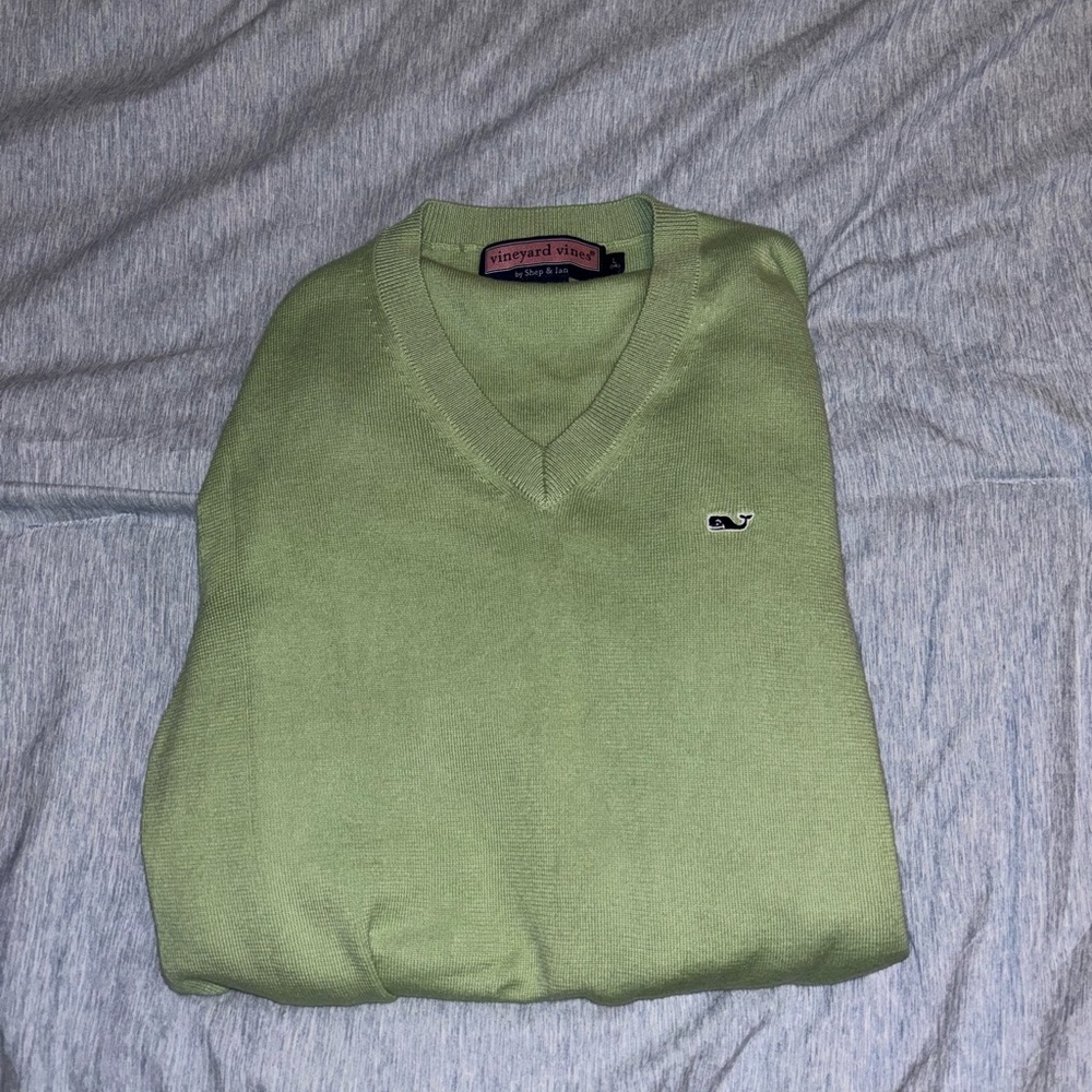 Vineyard Vines Boys Green Sweater